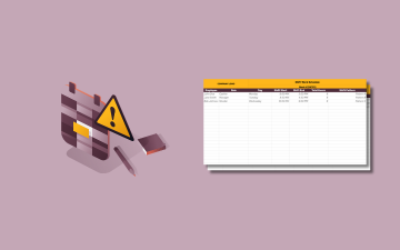 A graphic illustration of a schedule icon with a few shift work schedule spreadsheet templates next to it