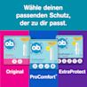 o.b.® ProComfort® - Wähle deinen passenden Schutz, der zu dir passt