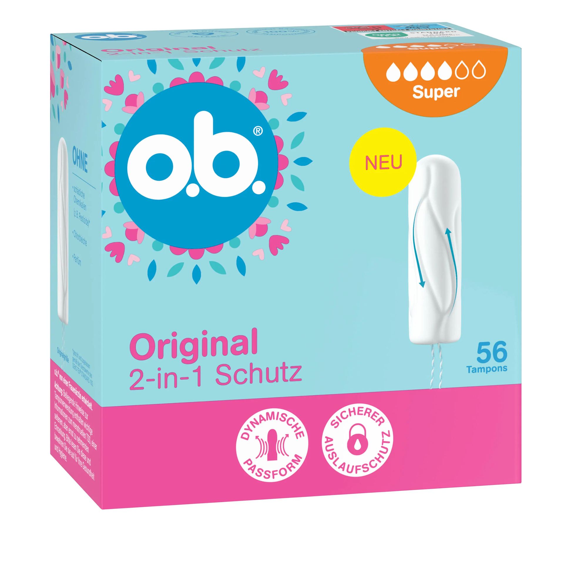  o.b.® Original Super Packshot von vorne