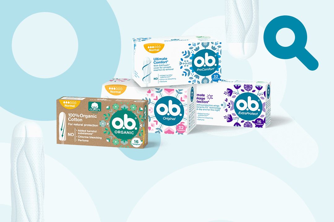 Der o.b.® Produkt-Finder