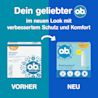 o.b.® ProComfort® -Neuer Look, verbesserter Schutz und Komfort