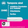 o.b.® Original Normal - ohne schädliche Chemikalien, Chlorbleiche, Parfüm