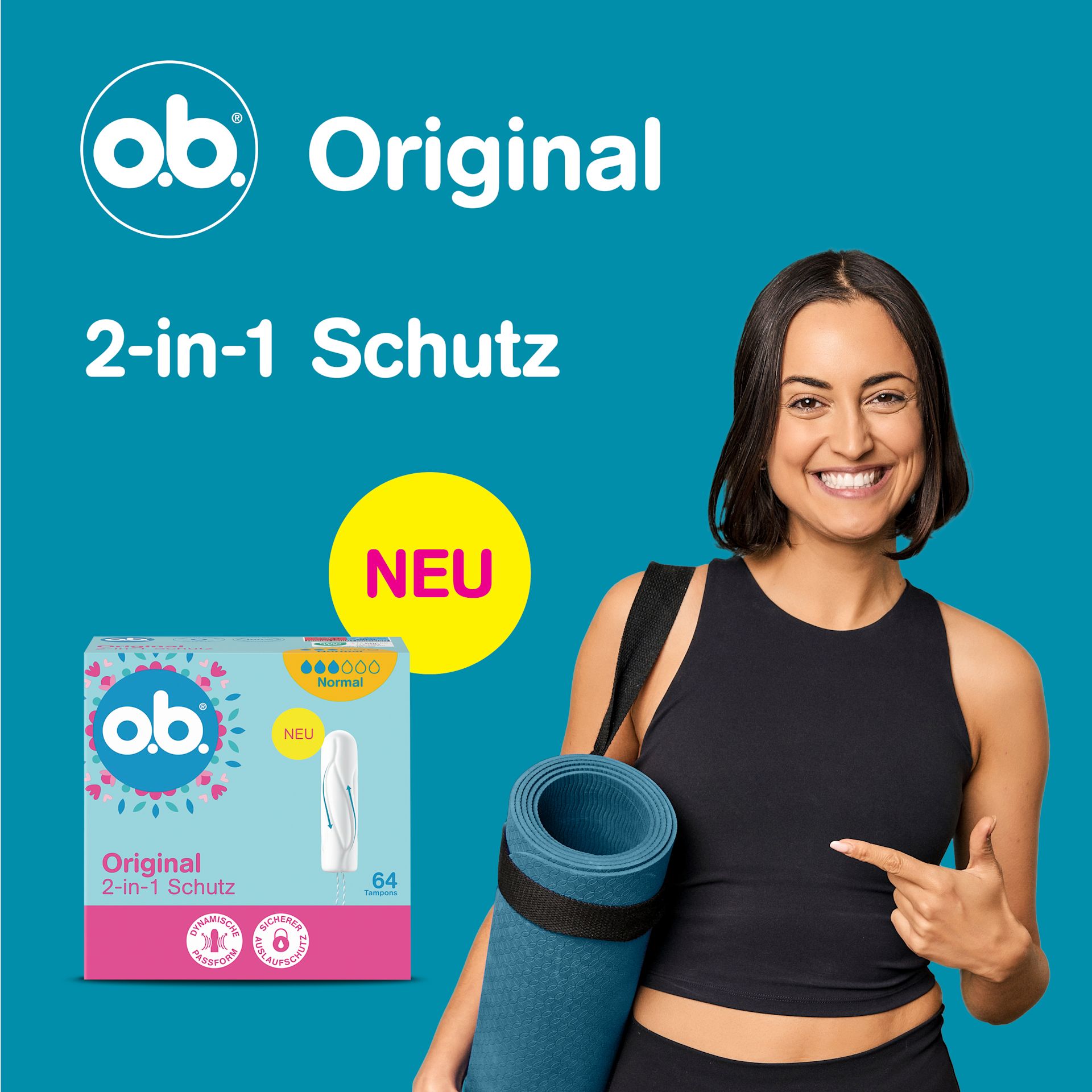 o.b.® Original Ultra, –2-in-1-Schutz
