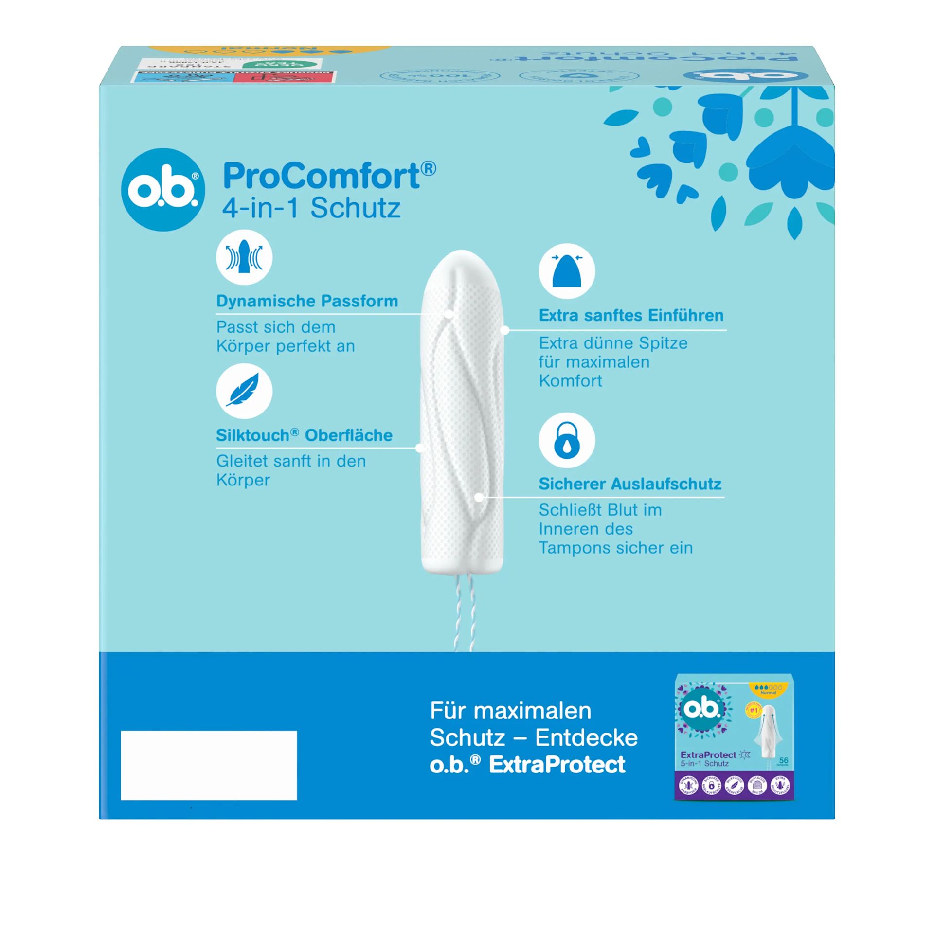 o.b.® ProComfort® Normal Packshot von hinten 