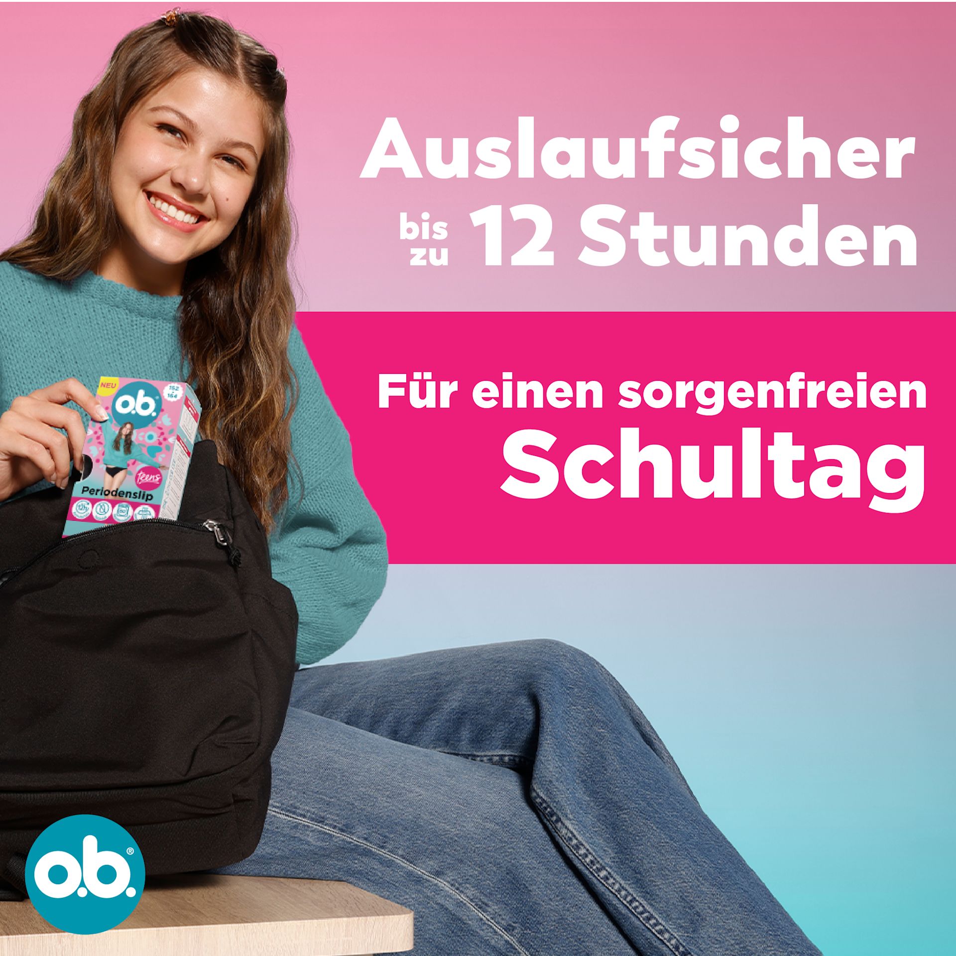 Auslaufsicher bis zu 12 Stunden! Für einen sorgenfreien Schultag