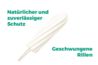 Grafik mit Produktinformationen zu o.b.® Organic Normal Tampons