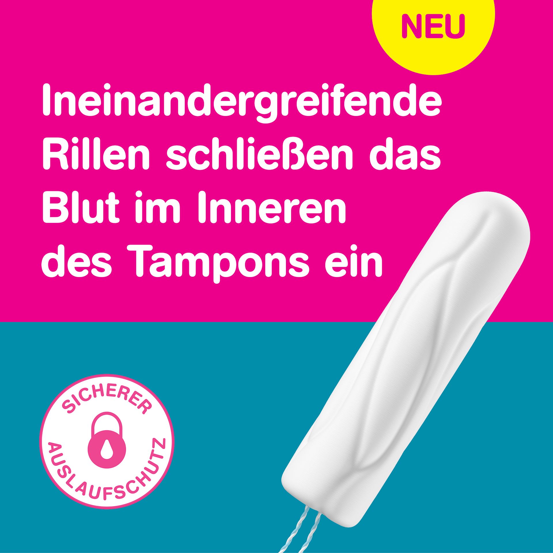 o.b.® Original Normal – Sicherer Auslaufschutz