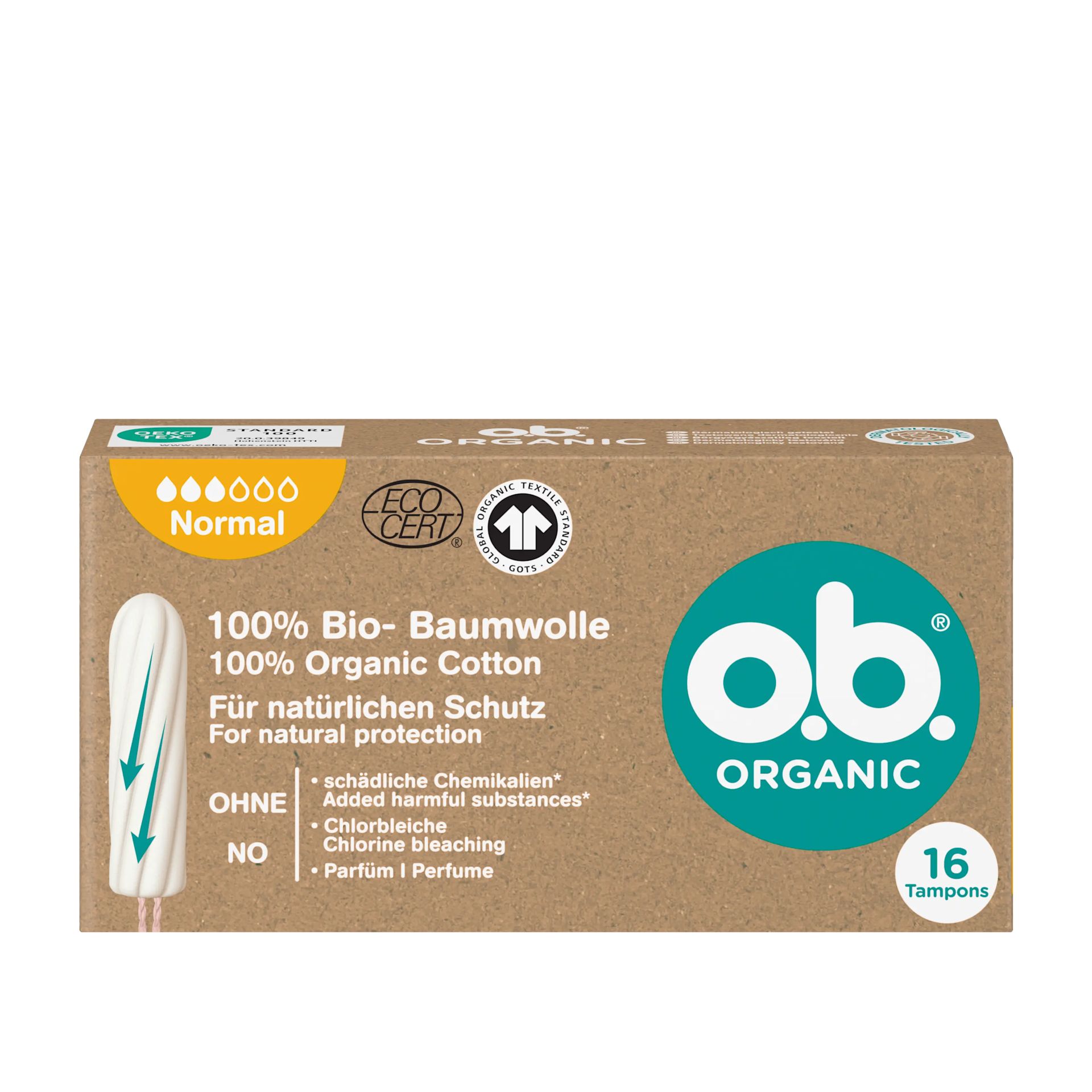 o.b. Organic Normal 