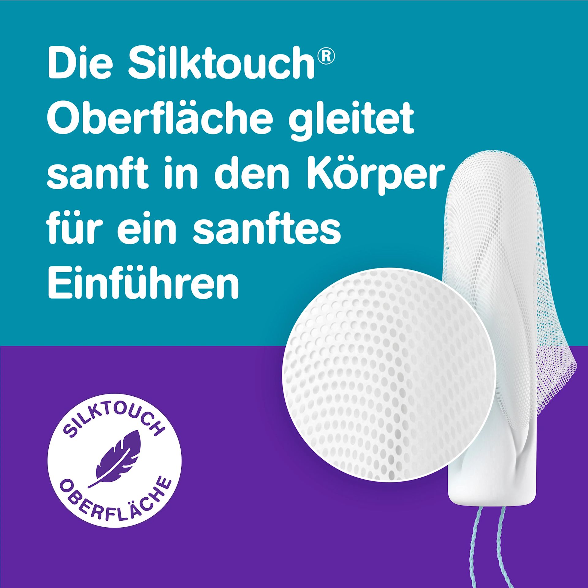o.b. ® ExtraProtect Super Plus - Silktouch® Oberfläche