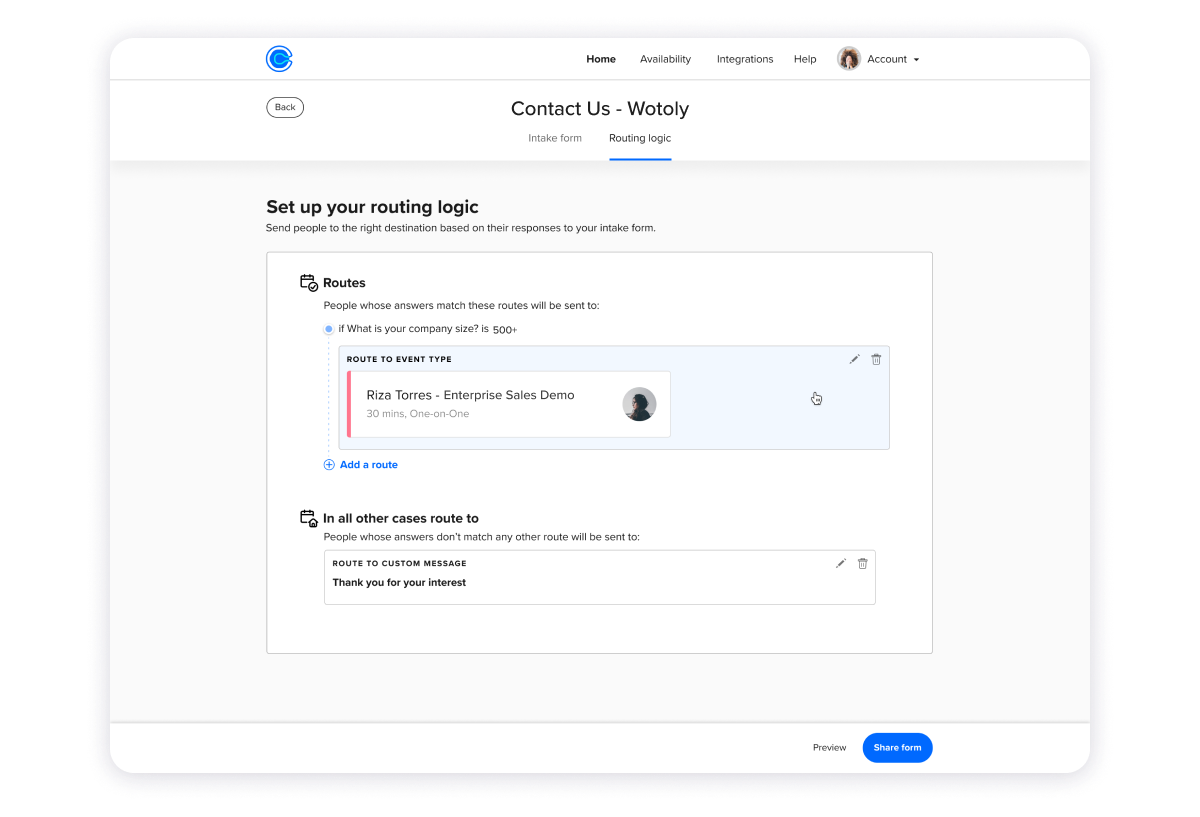 Calendly forms: Screen and qualify people before they book with you ...