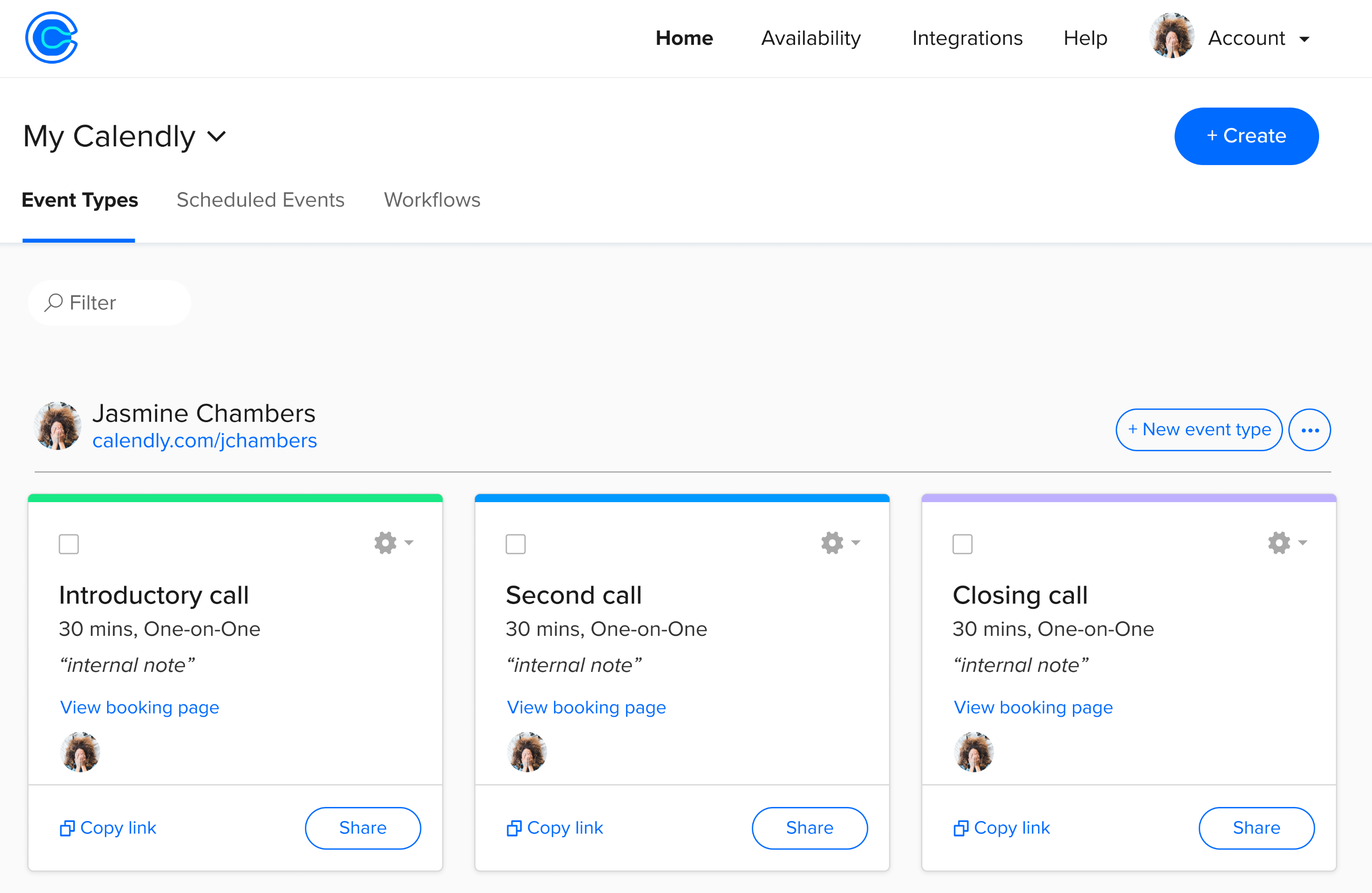 More than a scheduling link: Get more out of Calendly with multiple Event  Types | Calendly