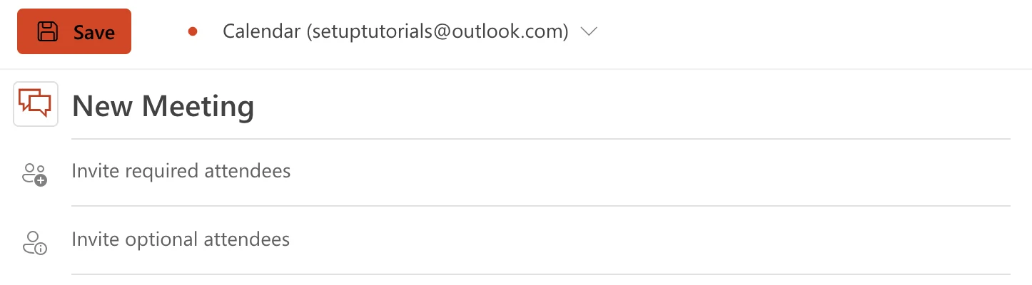 This gif shows you how to add invitees when you create a new event in Outlook, or afterward (with a slightly different process). The gif also demonstrates how you can mark attendees as "optional."