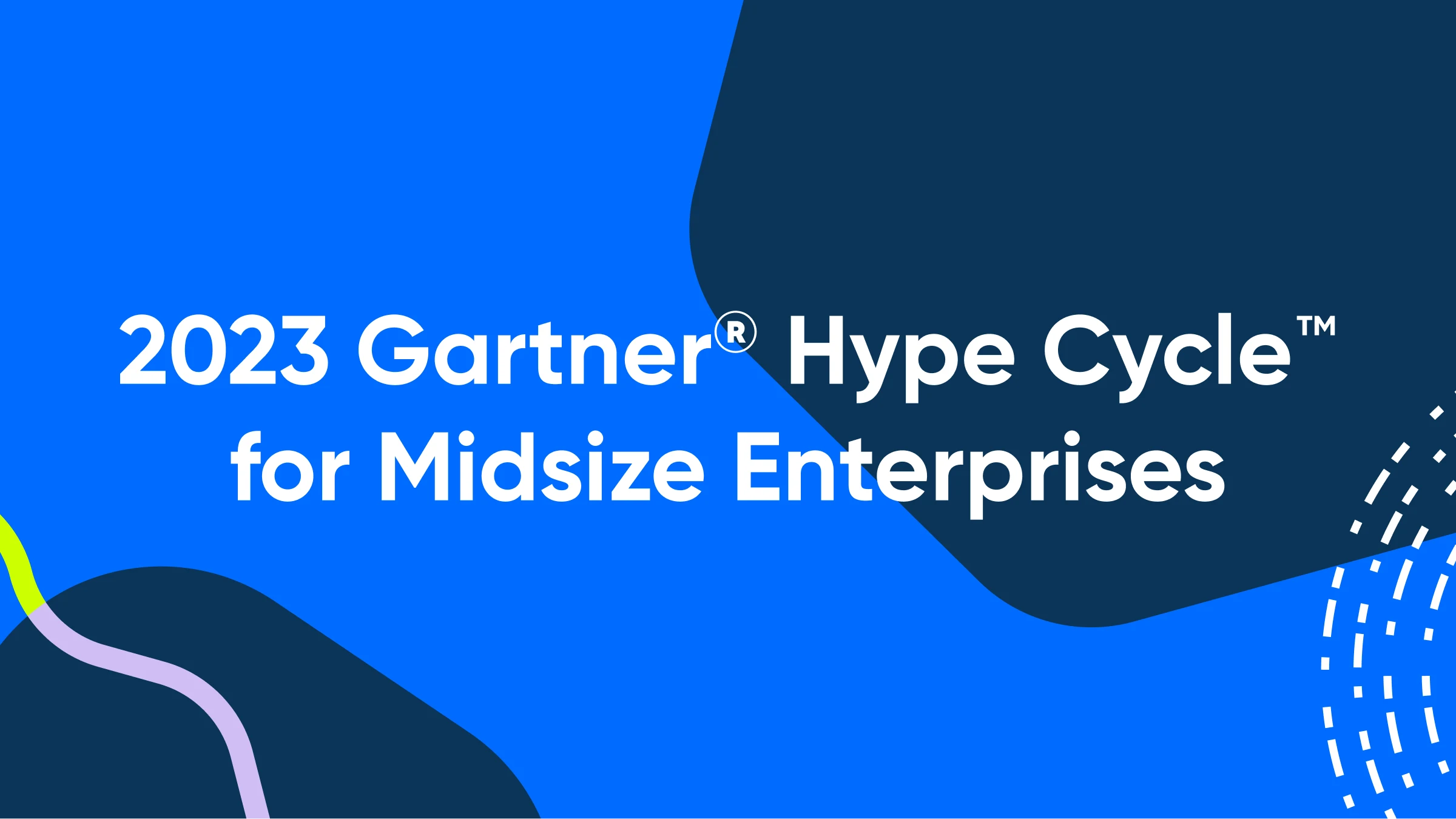 Gartner Hype Cycle for Midsize Enterprises, 2023