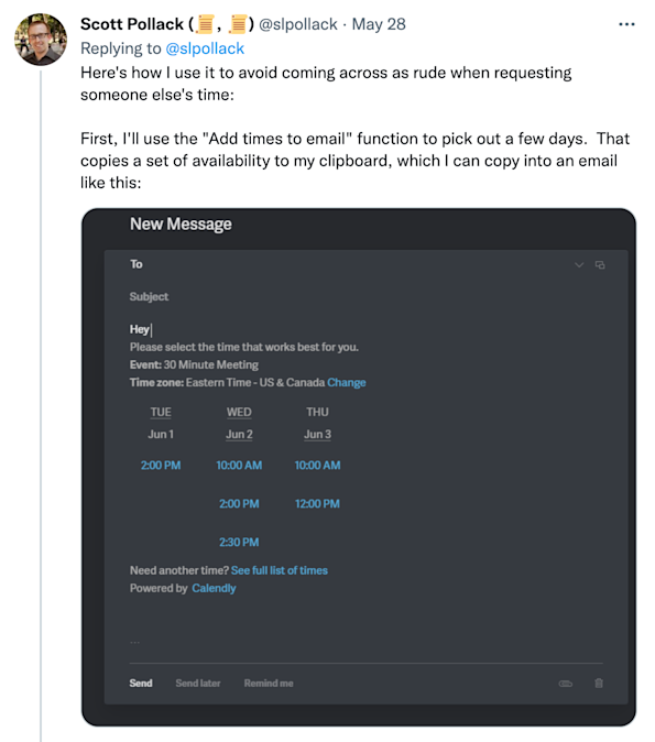 Calendly etiquette How to share your scheduling link politely Calendly