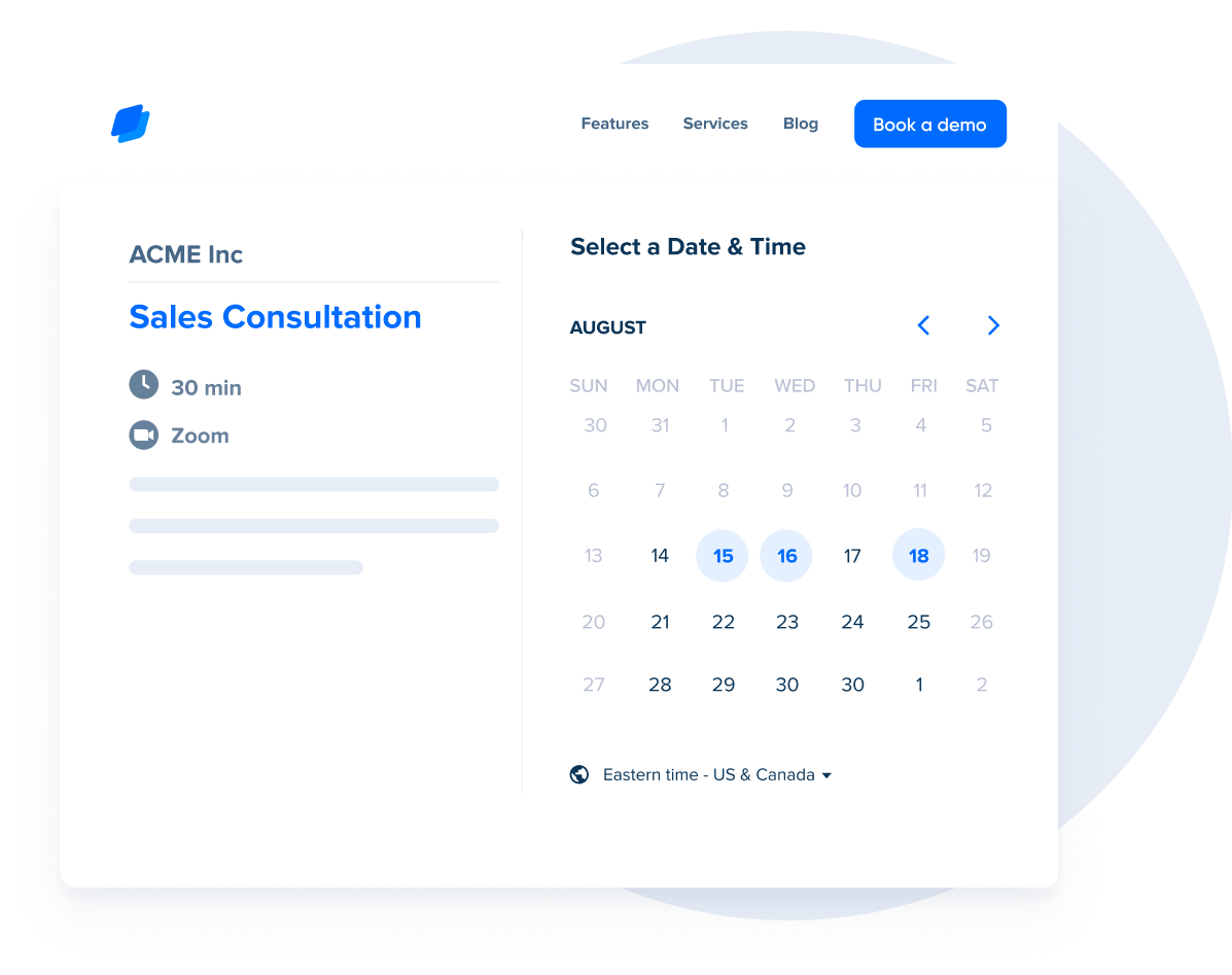 Free Online Appointment Scheduling Software | Calendly