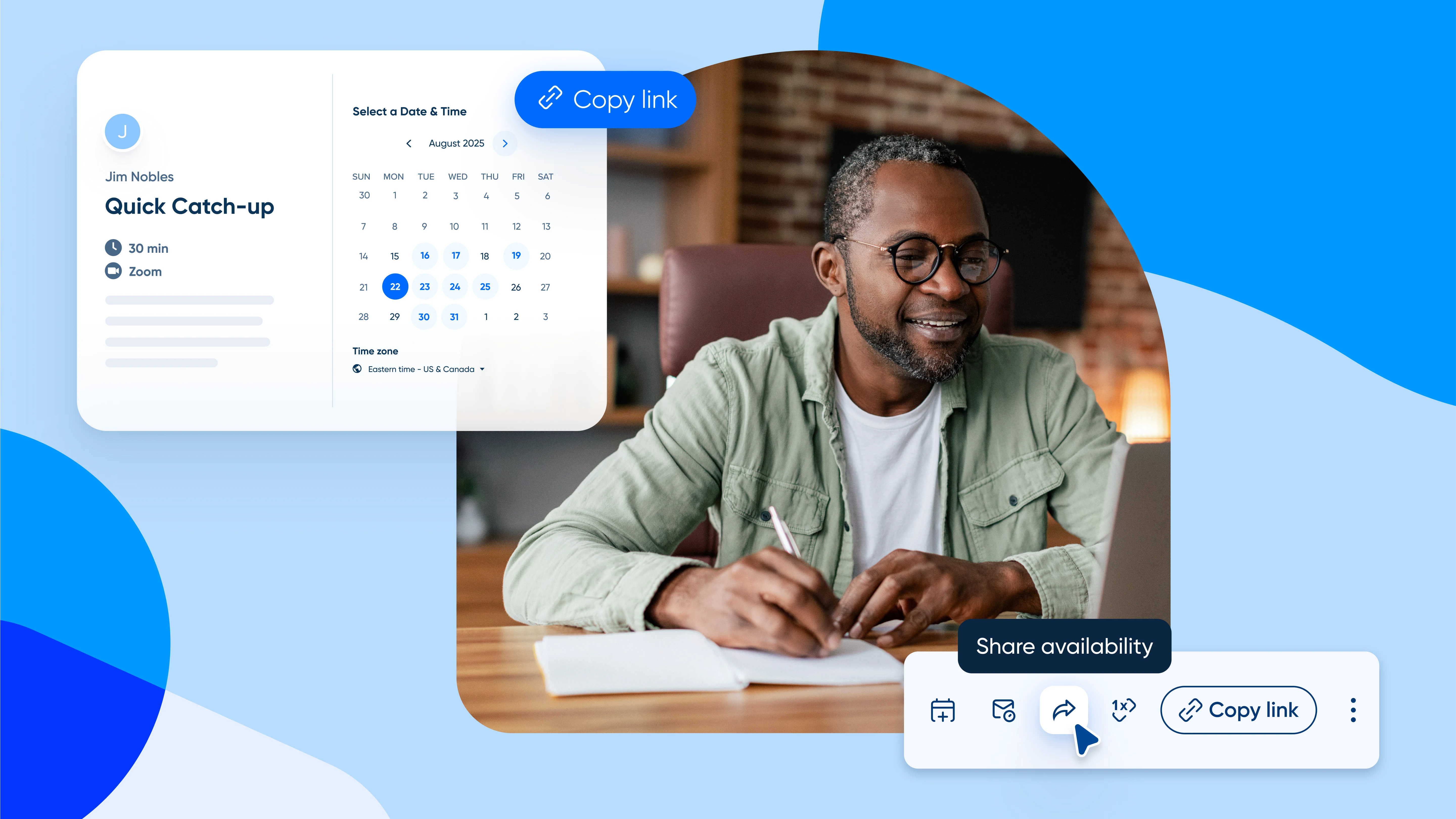 [Blog hero] How to share your availability