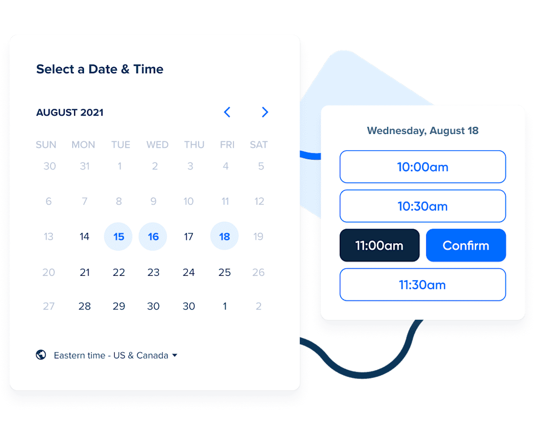 About Us Calendly