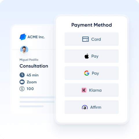 Pagamentos de reuniões antecipados