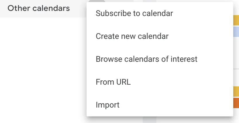How to subscribe to a Google calendar