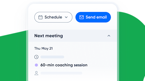 Contacts - Follow up in one click without switching tools