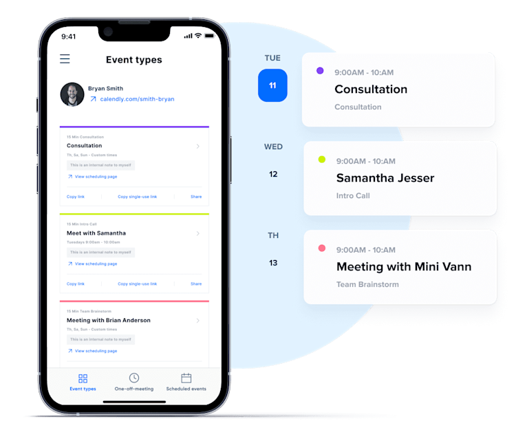 Mobile Apps Calendly