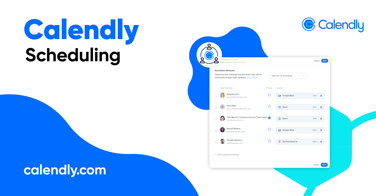 Team Scheduling | Calendly