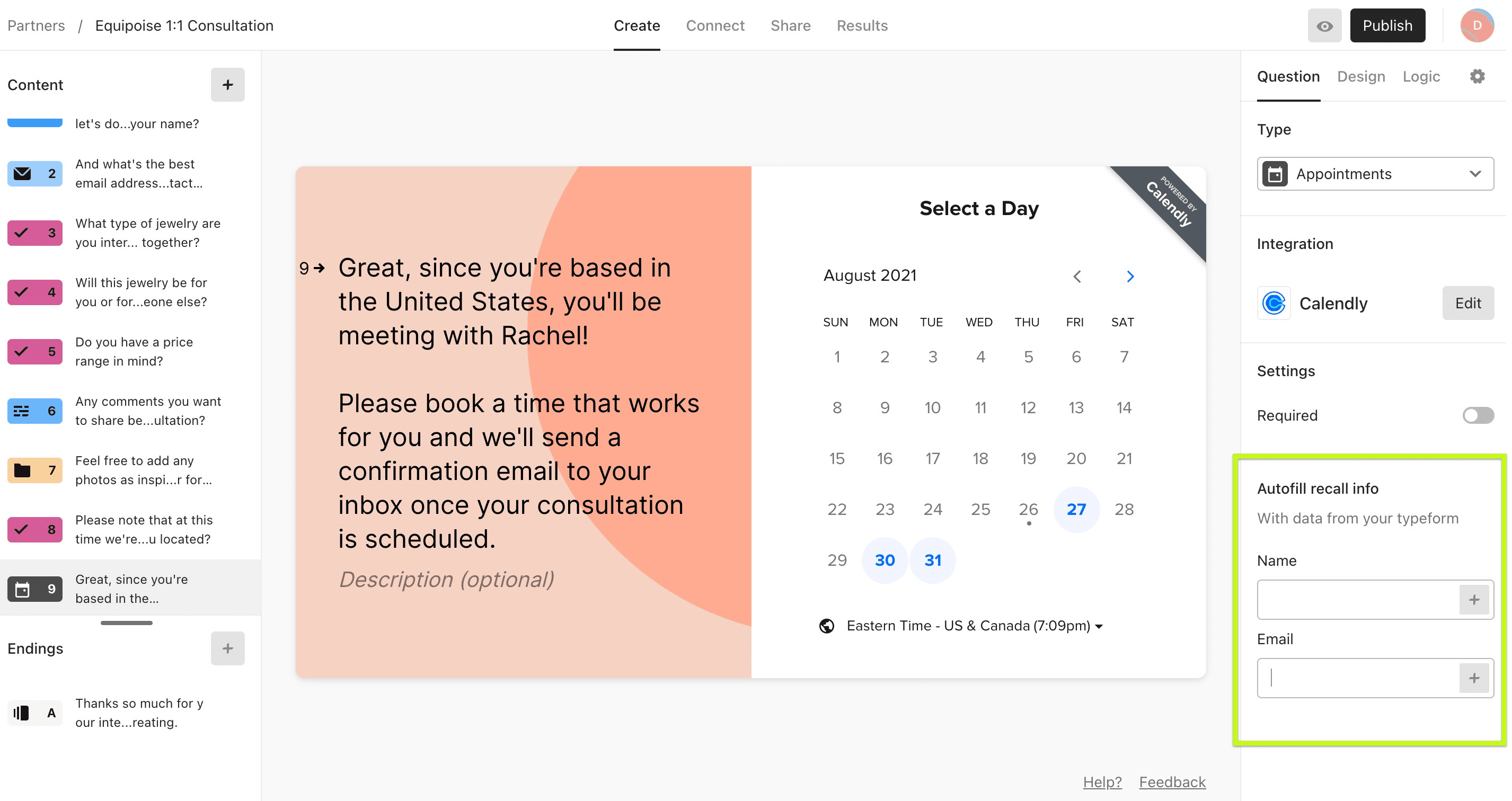 Get actionable feedback from Calendly   Typeform integration Calendly Get actionable feedback from Calendly   Typeform integration Calendly