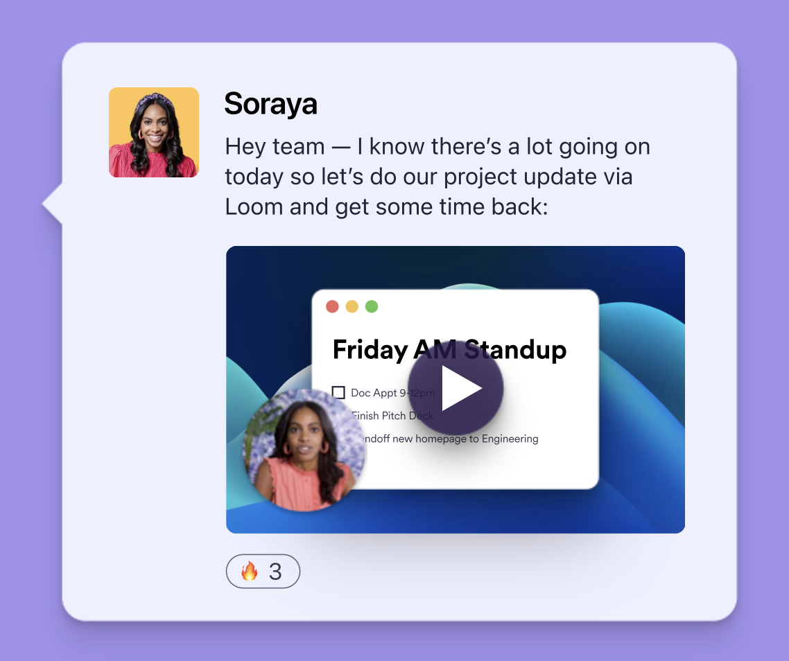 Loom is a video messaging application that allows you to easily create and share video recordings of your screen, webcam, or both.