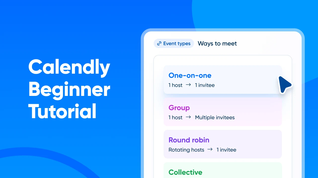 Calendly Basics Tutorial - Meta