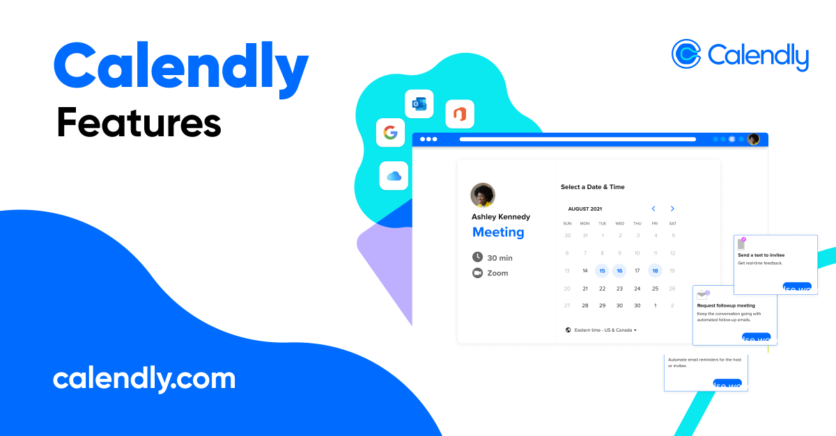 Calendly Features - Workflows, Integrations, Embeds | Calendly