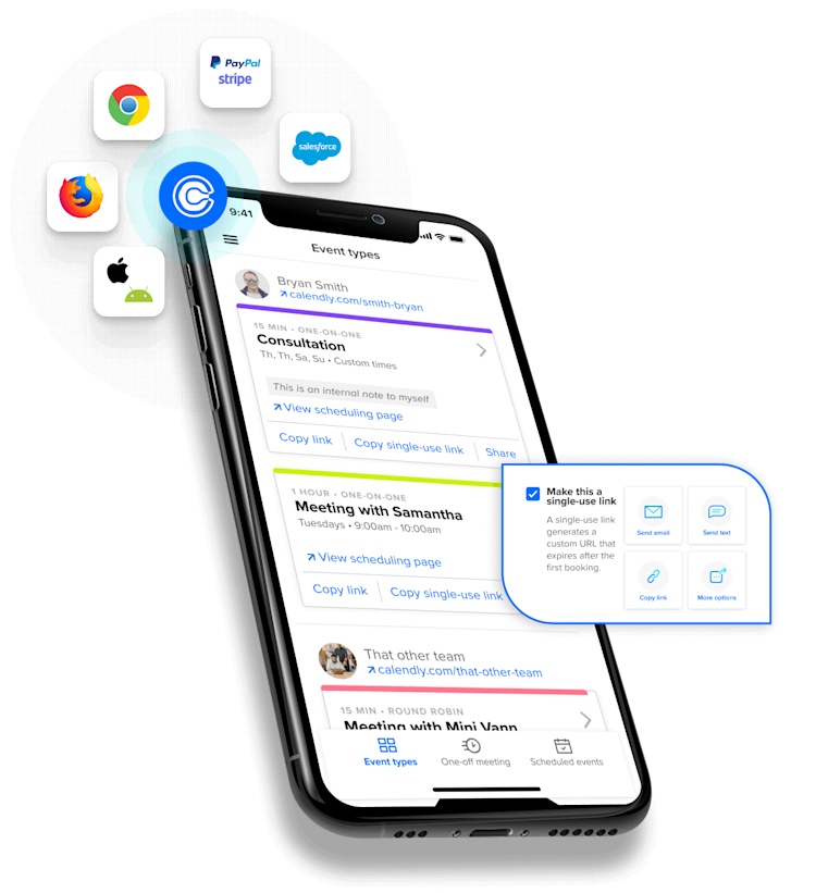 Calendly Features - Workflows, Integrations, Embeds | Calendly