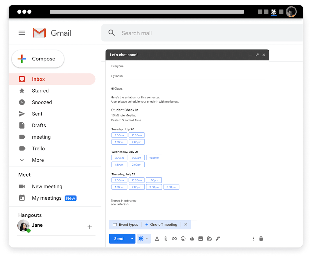 Education Scheduling Software Calendly