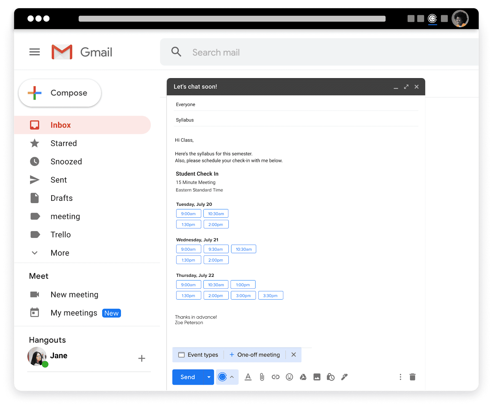 Education Scheduling Software Calendly