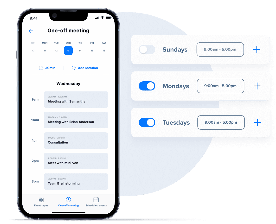Mobile Apps Calendly