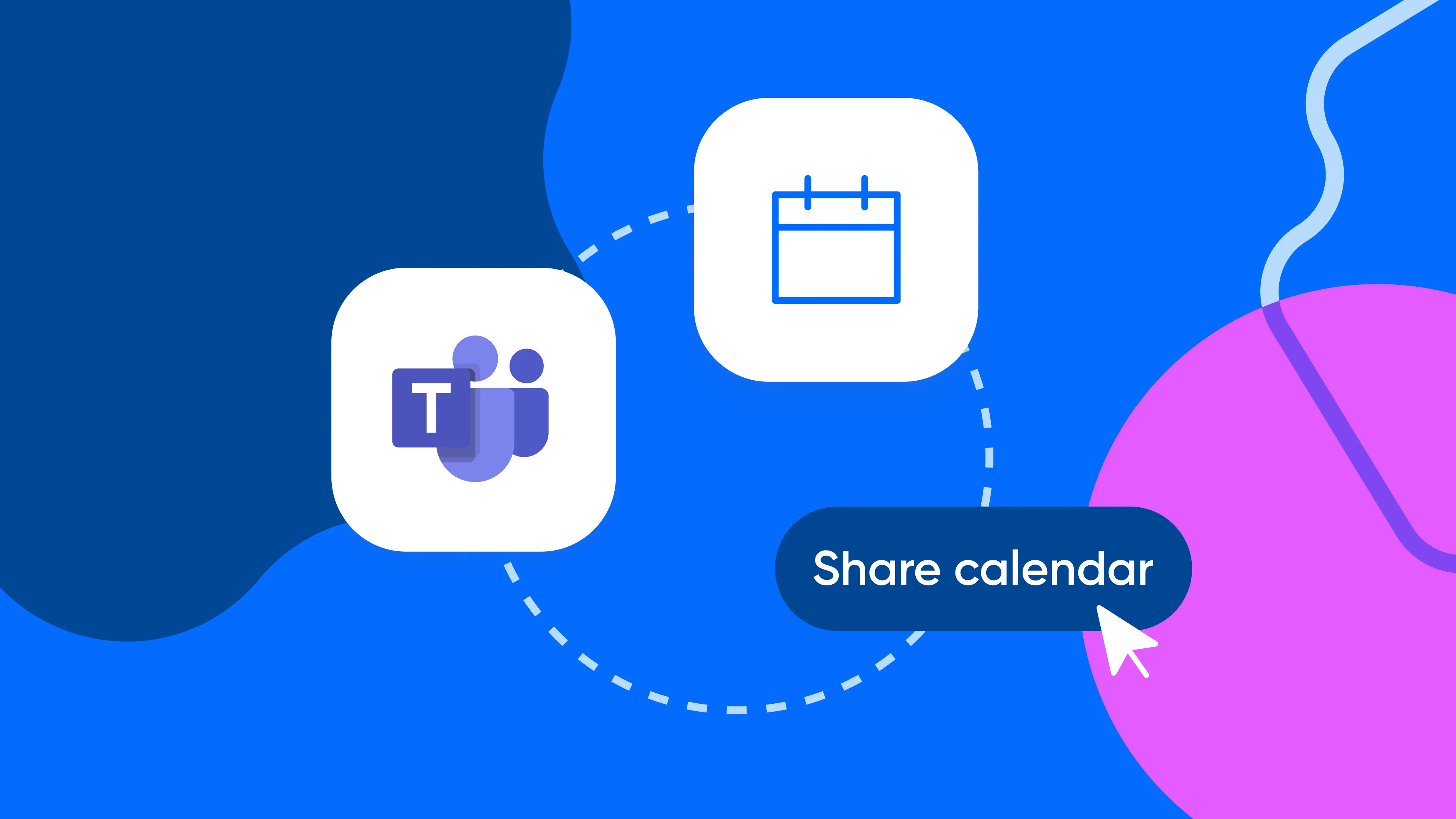 [Blog hero] How to create shared calendars in Microsoft Teams