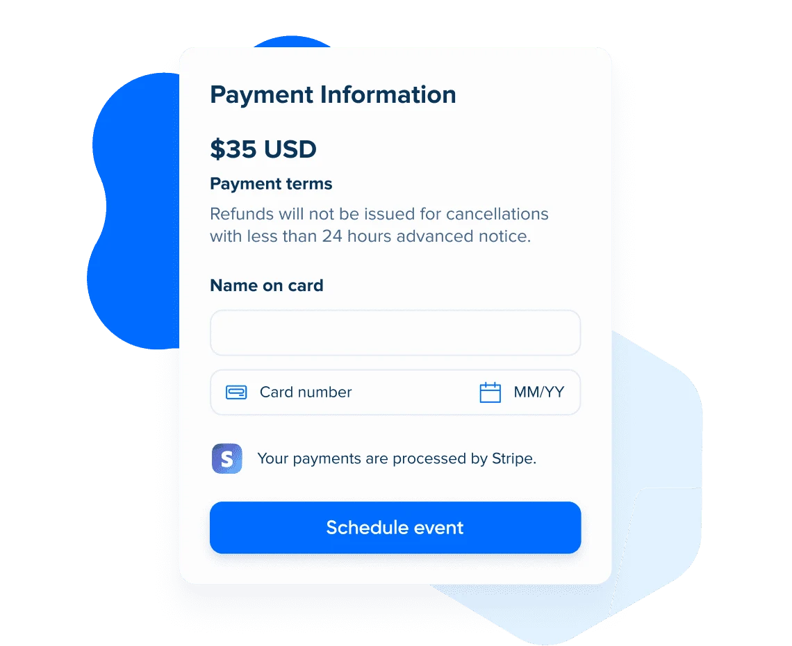 Payments Integrations Calendly