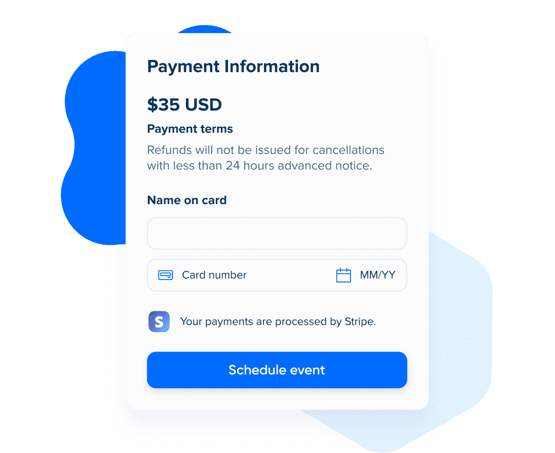 Add payment options to your scheduling flow-image