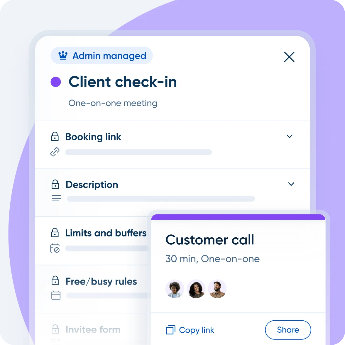 Meeting templates