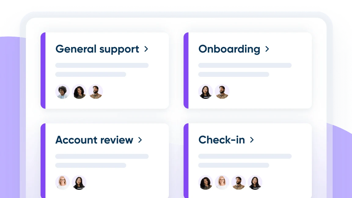 [Scheduling] Teams - Hover Cards - Customer success