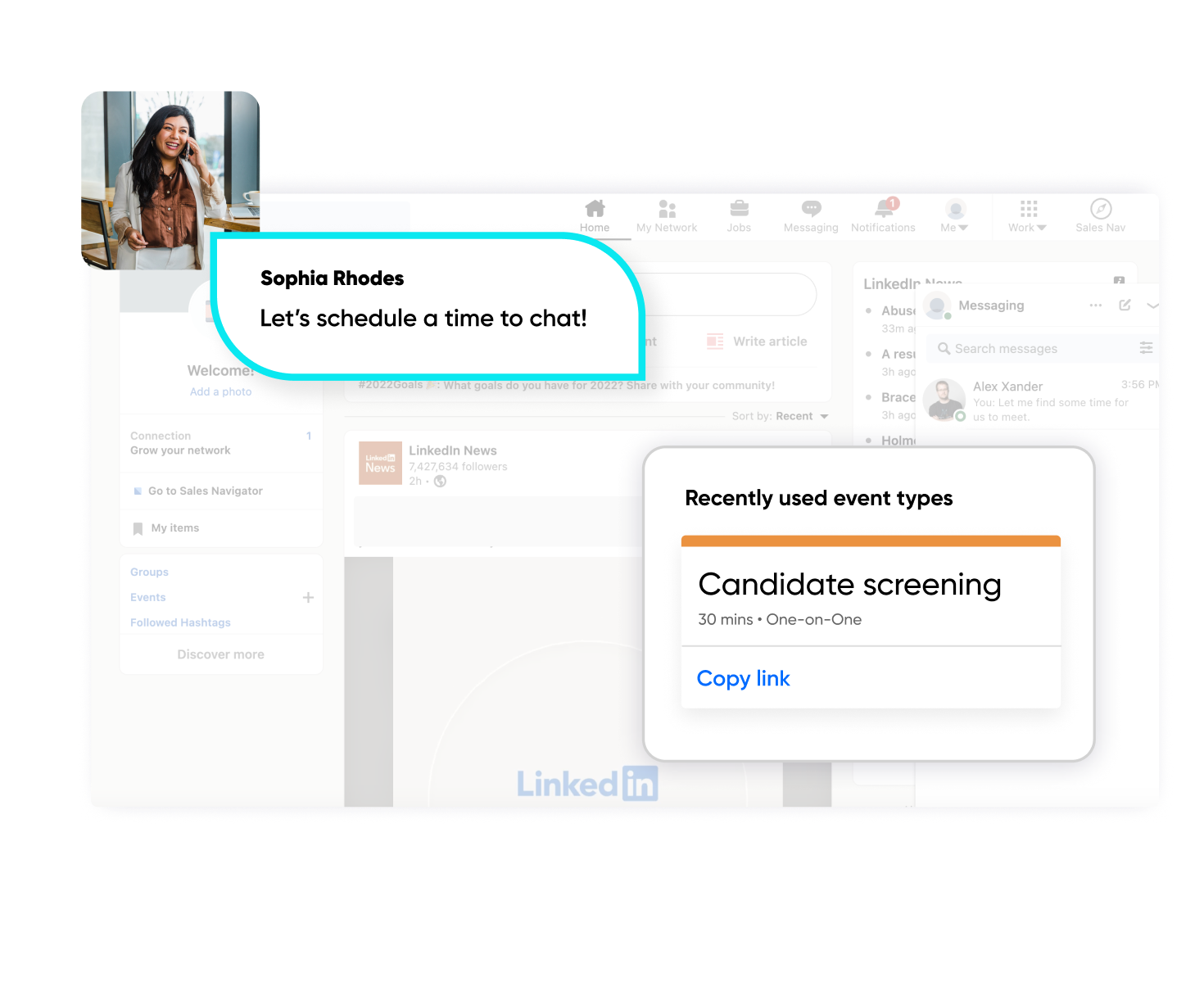 Book interviews faster on LinkedIn-image
