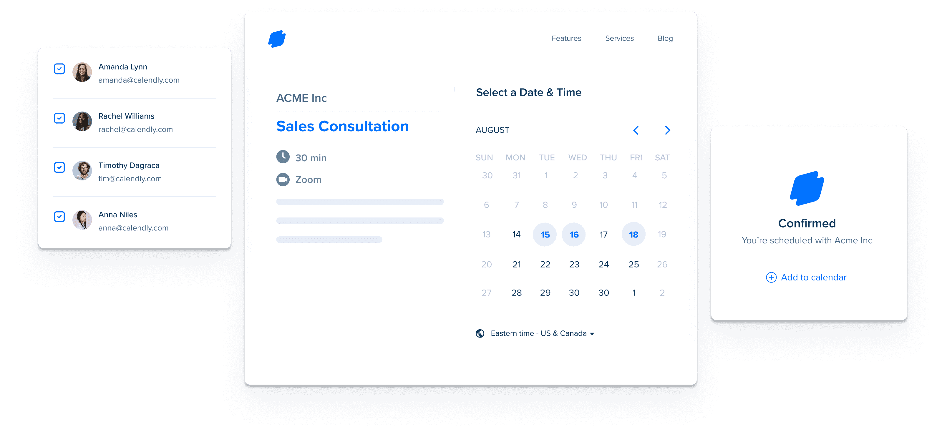 Calendly - One of the leading scheduling apps