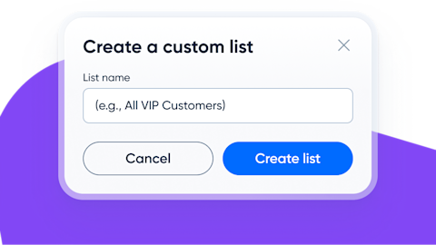 Contacts - Track key customer details
