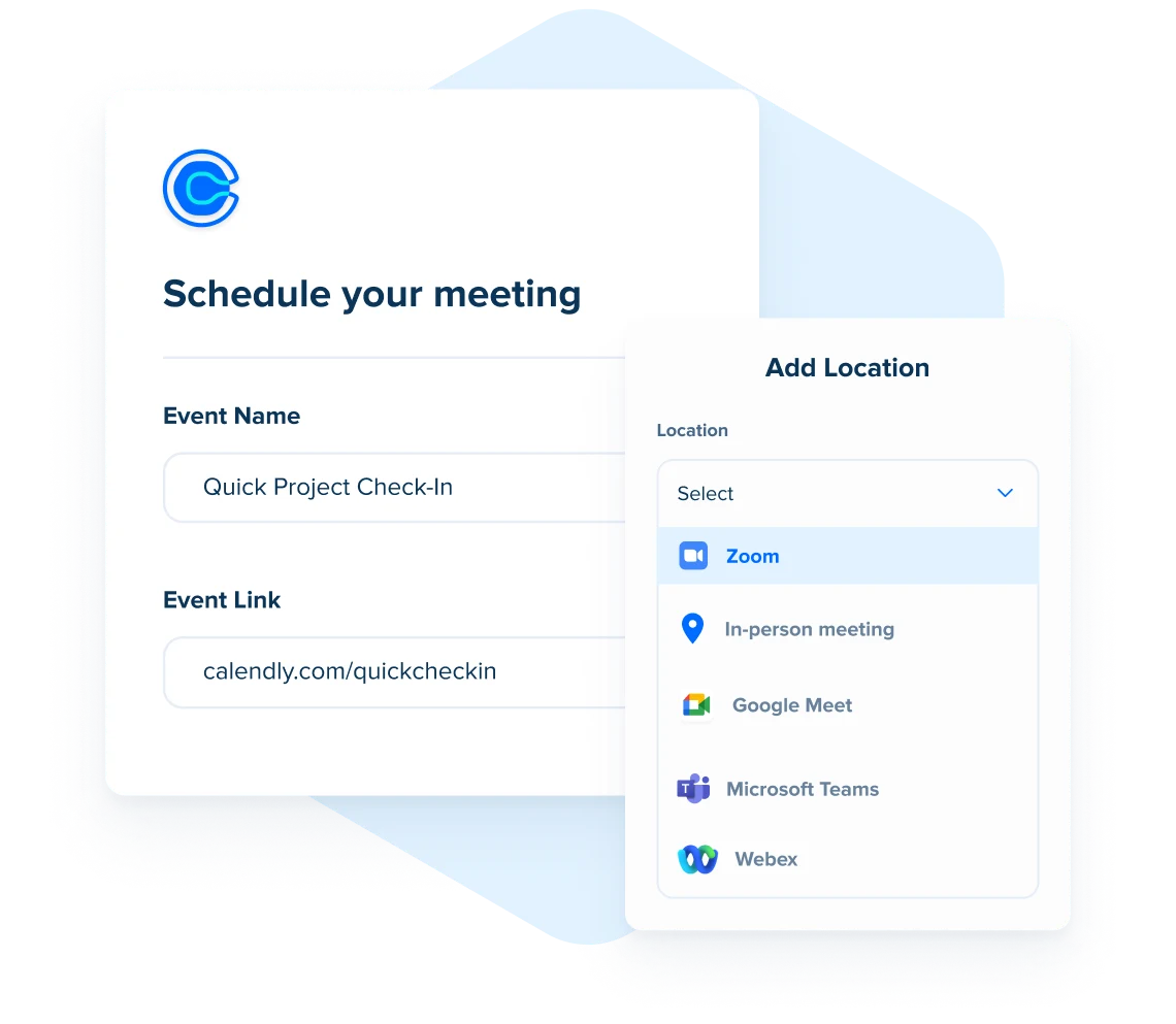 Adicionar automaticamente as informações do local às reuniões