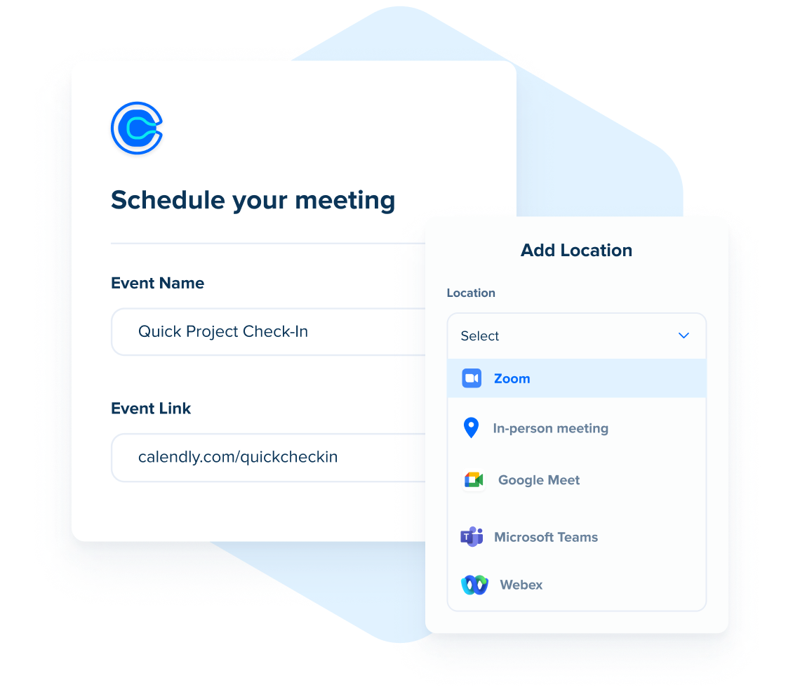 Adicionar automaticamente as informações do local às reuniões