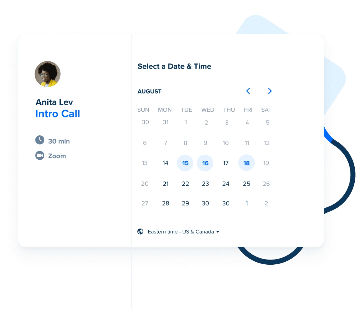 Embed intro call