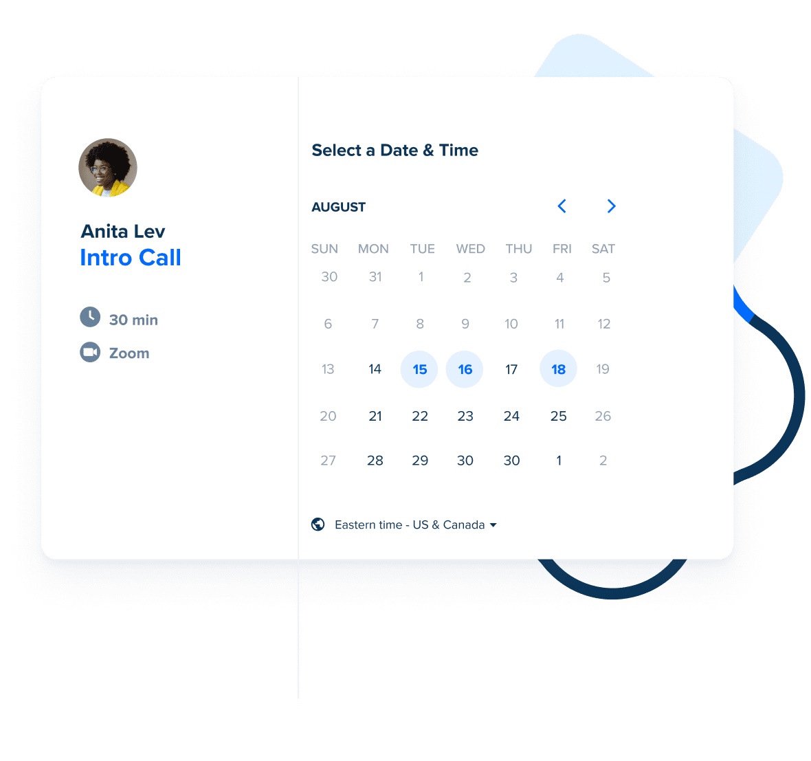 Embed intro call