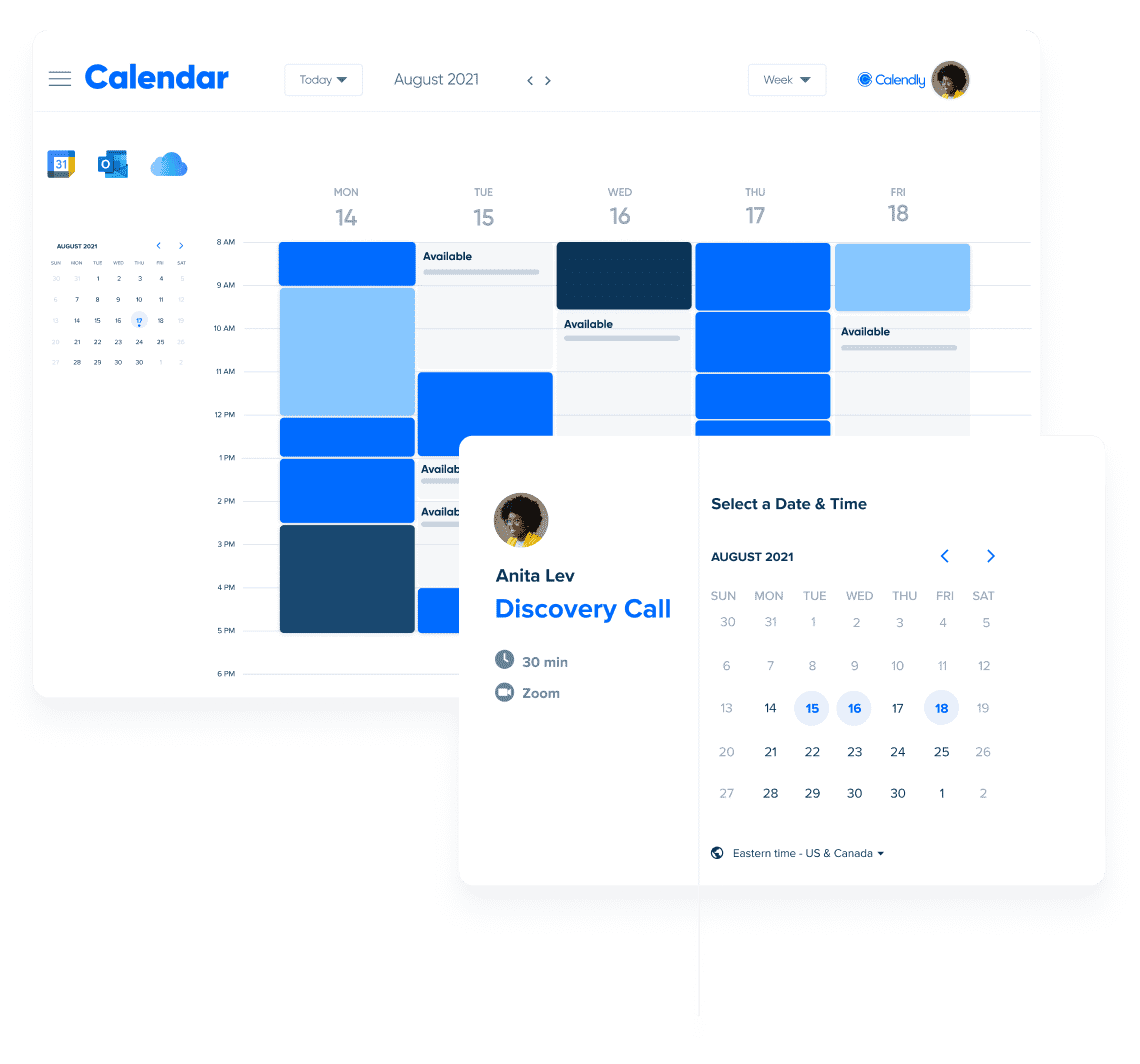 Instantly check availability across multiple calendars
