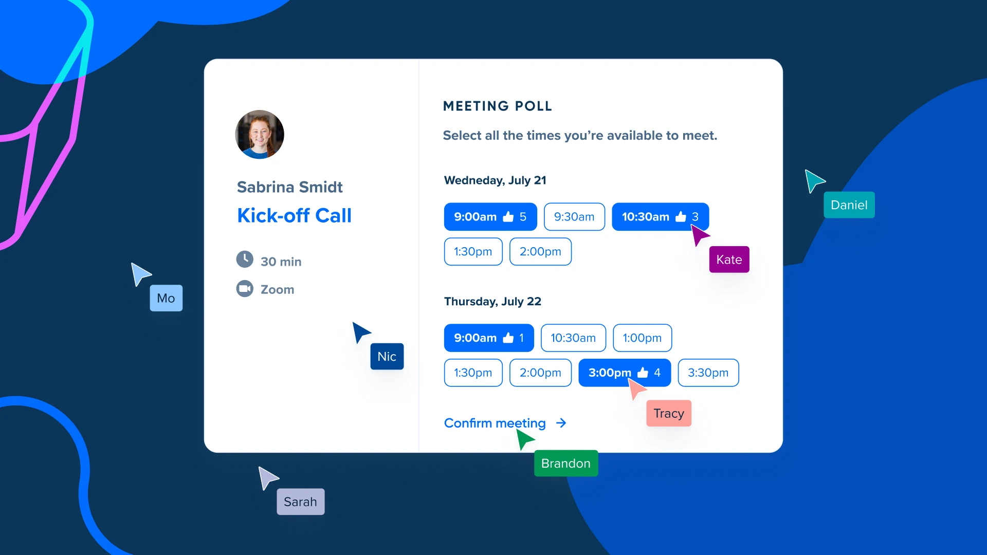 [Blog Hero] How to find a meeting time that works for everyone