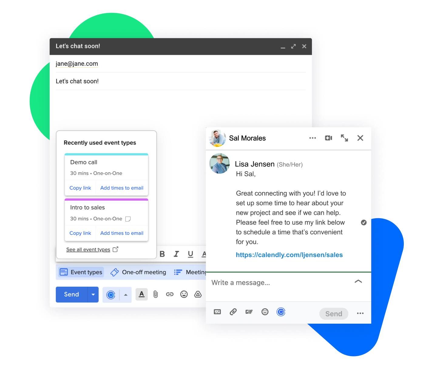 Book meetings faster on Gmail or LinkedIn