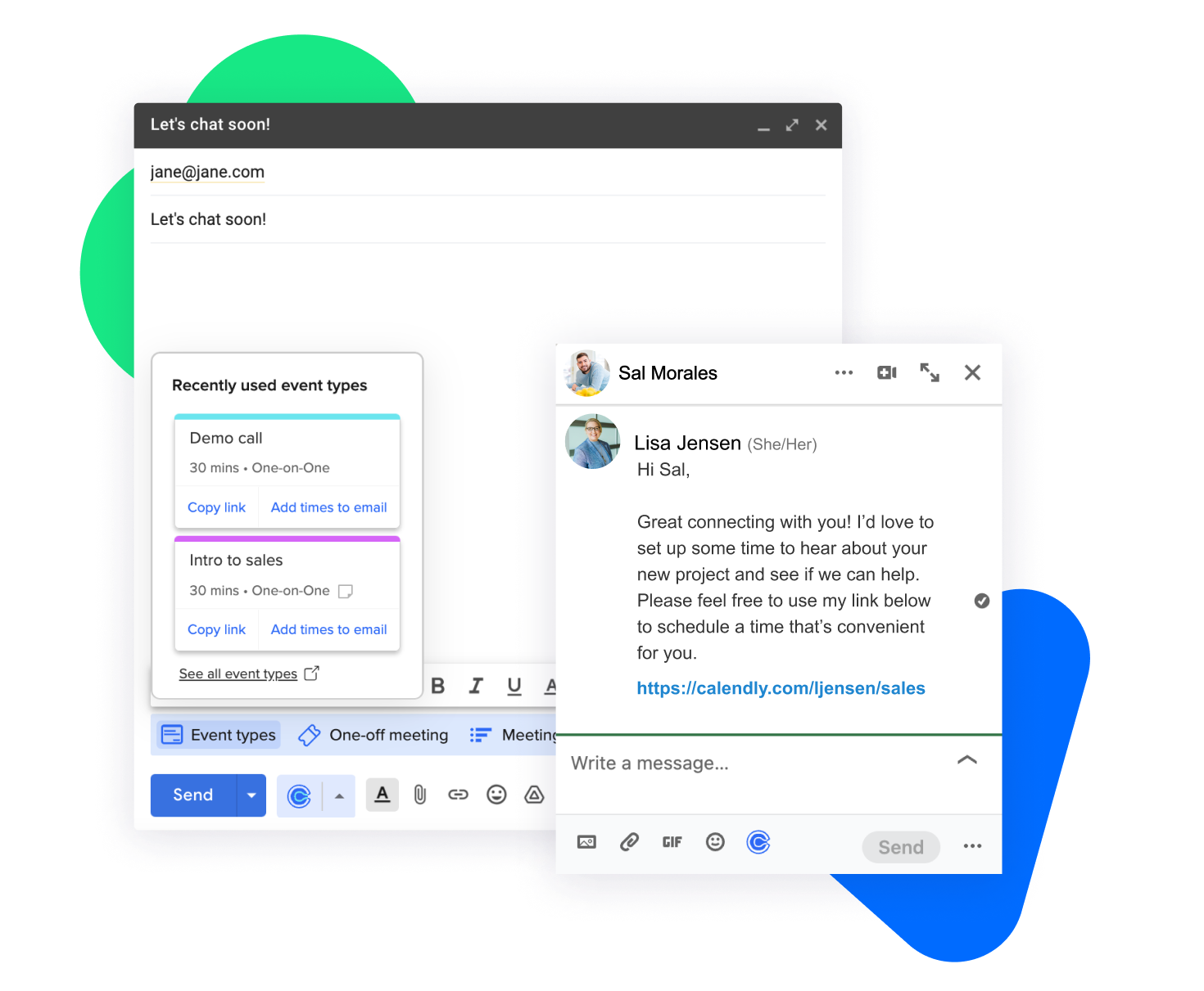 Agende reuniões mais rápido no Gmail ou no LinkedIn-image